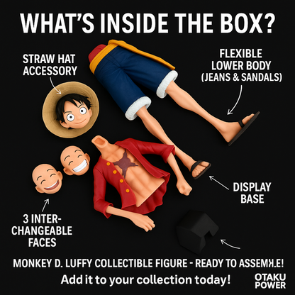Monkey D. Luffy – Straw Hat Pirate Figure